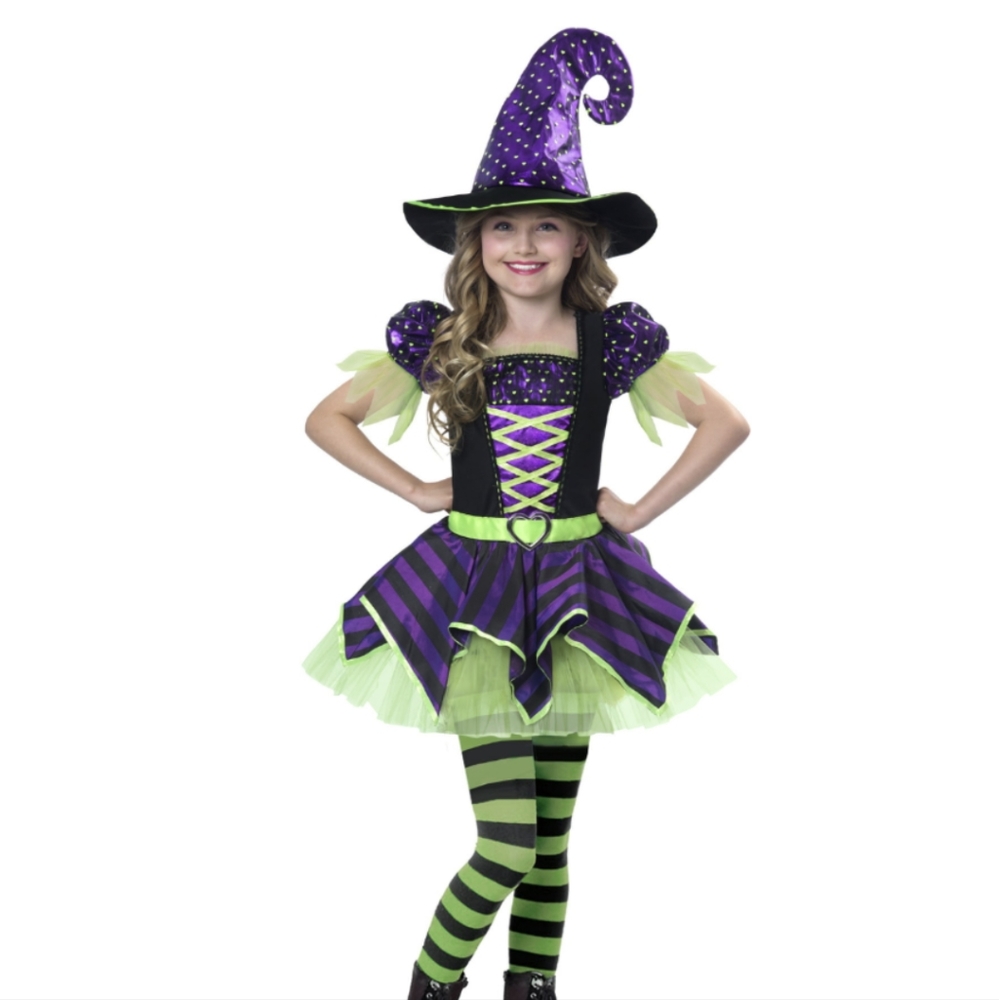 Girls witch costume